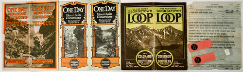 COLORADO & SOUTHERN BROCHURES  

