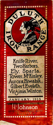 DULUTH & IRON RANGE RR TIMETABLE  
