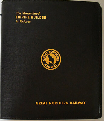 GREAT NORTHERN EMPIRE BUILDER BINDER  
