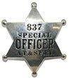 View lot 24 AT&SF SPECIAL OFFICER BADGE