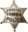 View lot 27 CB&Q RR SPECIAL POLICE BADGE