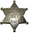 View lot 35 ILL CENTRAL POLICE BADGE