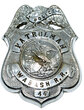 View lot 61 WABASH RR PATROLMAN BADGE