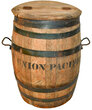 View lot 92 UNION PACIFIC WATER BARREL