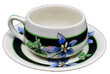 UP COLUMBINE CUP & SAUCER  
