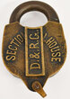 D&RG SECTION HOUSE LOCK  
