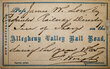 ALLEGHENY VALLEY RAILROAD PASS  
