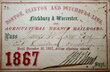 BOSTON CLINTON & FITCHBURG LINE PASS  
