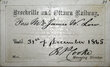 BROCKVILLE & OTTAWA RAILWAY PASS  
