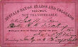 BUFFALO BAYOU BRAZOS & COLORADO RAILWAY PASS  
