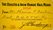 DULUTH & IRON RANGE RAILROAD PASS  
