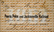 PEORIA PEKIN & JACKSONVILLE RAILROAD PASS  
