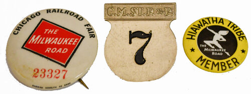 CMSTP&P BADGE & PINBACKS