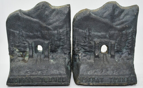MOFFAT TUNNEL BOOKENDS