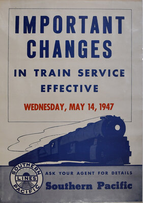 SOUTHERN PACIFIC POSTER