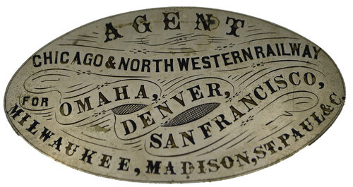 CHICAGO & NORTHWESTERN RAILWAY BADGE
