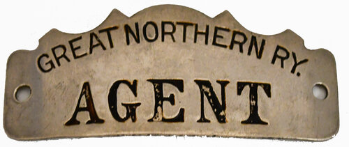 GREAT NORTHERN AGENT BADGE