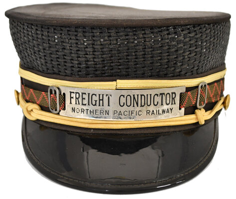 NORTHERN PACIFIC FREIGHT CONDUCTOR CAP