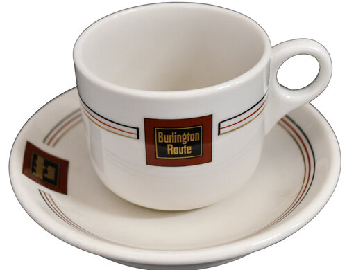 CB&Q ARISTOCRAT CUP & SAUCER