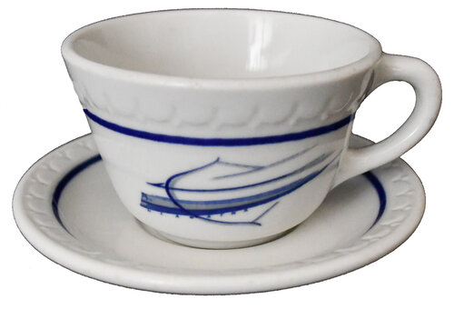 CM&STP HIAWTHA CUP & SAUCER