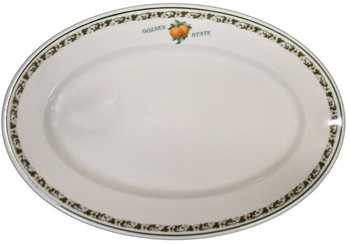 CRI&P GOLDEN STATE PLATTER