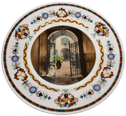 IC FRENCH QUARTER PLATE