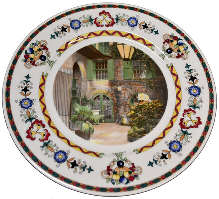 IC FRENCH QUARTER PLATE