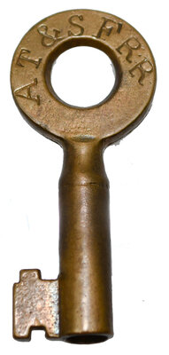 AT&SF RR KEY