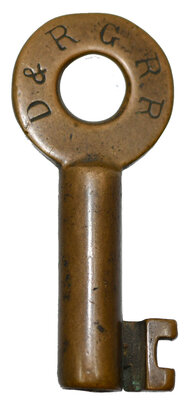 D&RGRR KEY