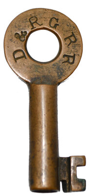 D&RGRR KEY