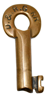 D&RGRR KEY