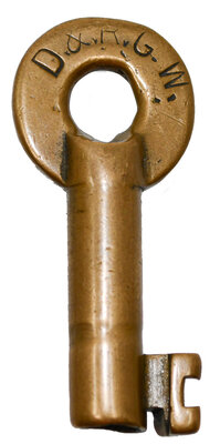 D&RGW KEY