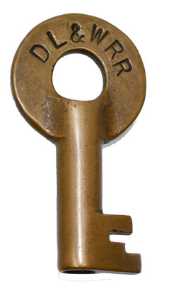 DL&W RR KEY