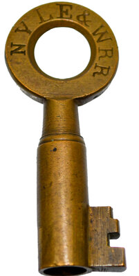 NY LE & W RR KEY