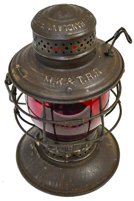 MK&T RR LANTERN