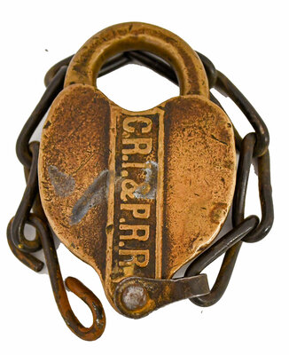 CRI&P RR LOCK