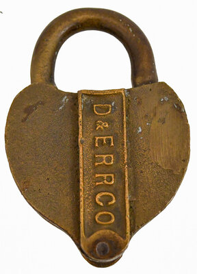 D&E RR CO LOCK