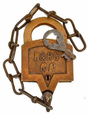 D&RG RR LOCK