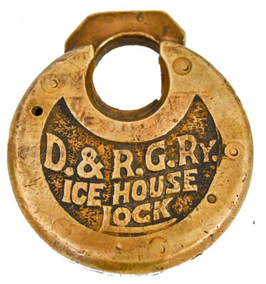 D&RG RY ICE HOUSE LOCK