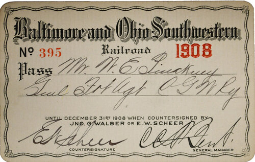 BALTIMORE & OHIO SOUTHWESTERN PASS