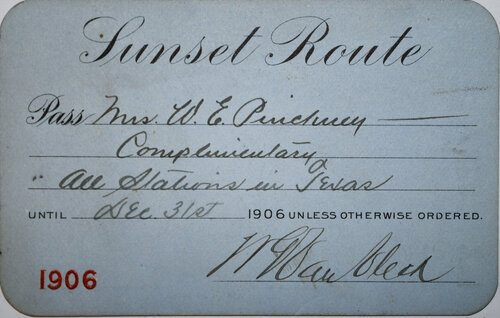 SUNSET ROUTE PASS