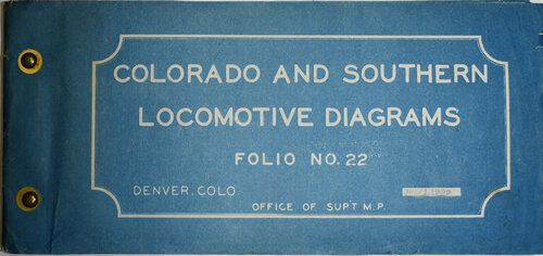 COLORADO & SOUTHERN DIAGRAMS