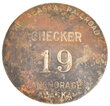 The ALASKA RAILROAD BADGE