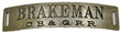 CB&Q RR BRAKEMAN BADGE