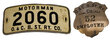 O&C B ST RY CO BADGES