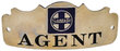 SANTA FE AGENT BADGE