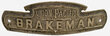 UNION PACIFIC BRAKEMAN BADGE