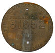 FTW&DC RR BUILDERS PLATE