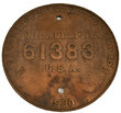SOUTHERN PACIFIC BUILDERS PLATE