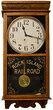 ROCK ISLAND RAILROAD CLOCK